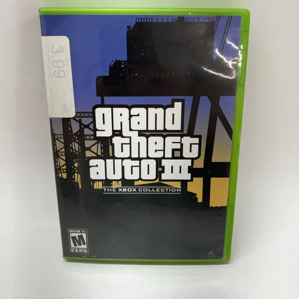 Grand Theft Auto III 3 (Microsoft Xbox)